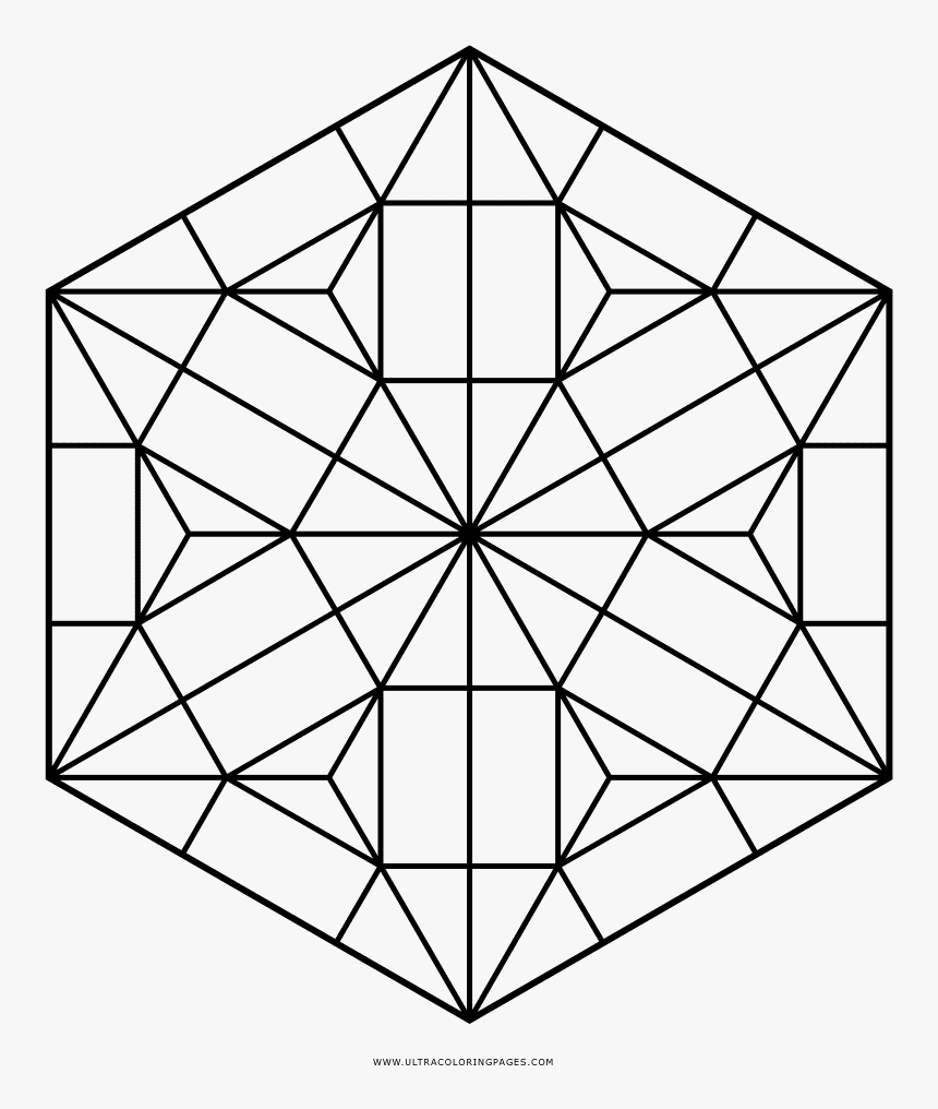 Hexagon Pattern To print