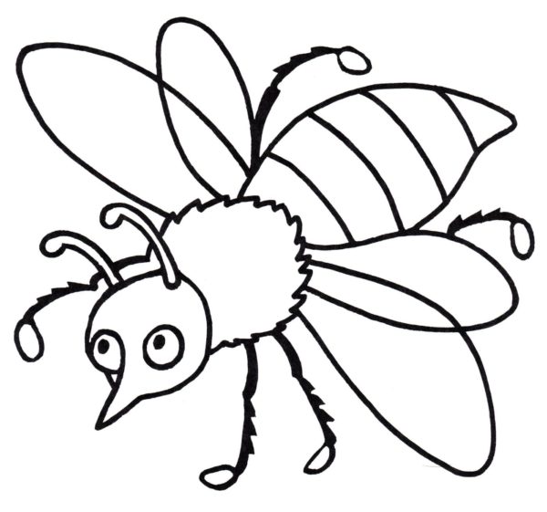 In agriculture, bees are extremely important as pollinators Coloring Page
