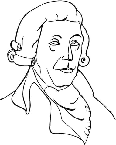Joseph Haydn coloring