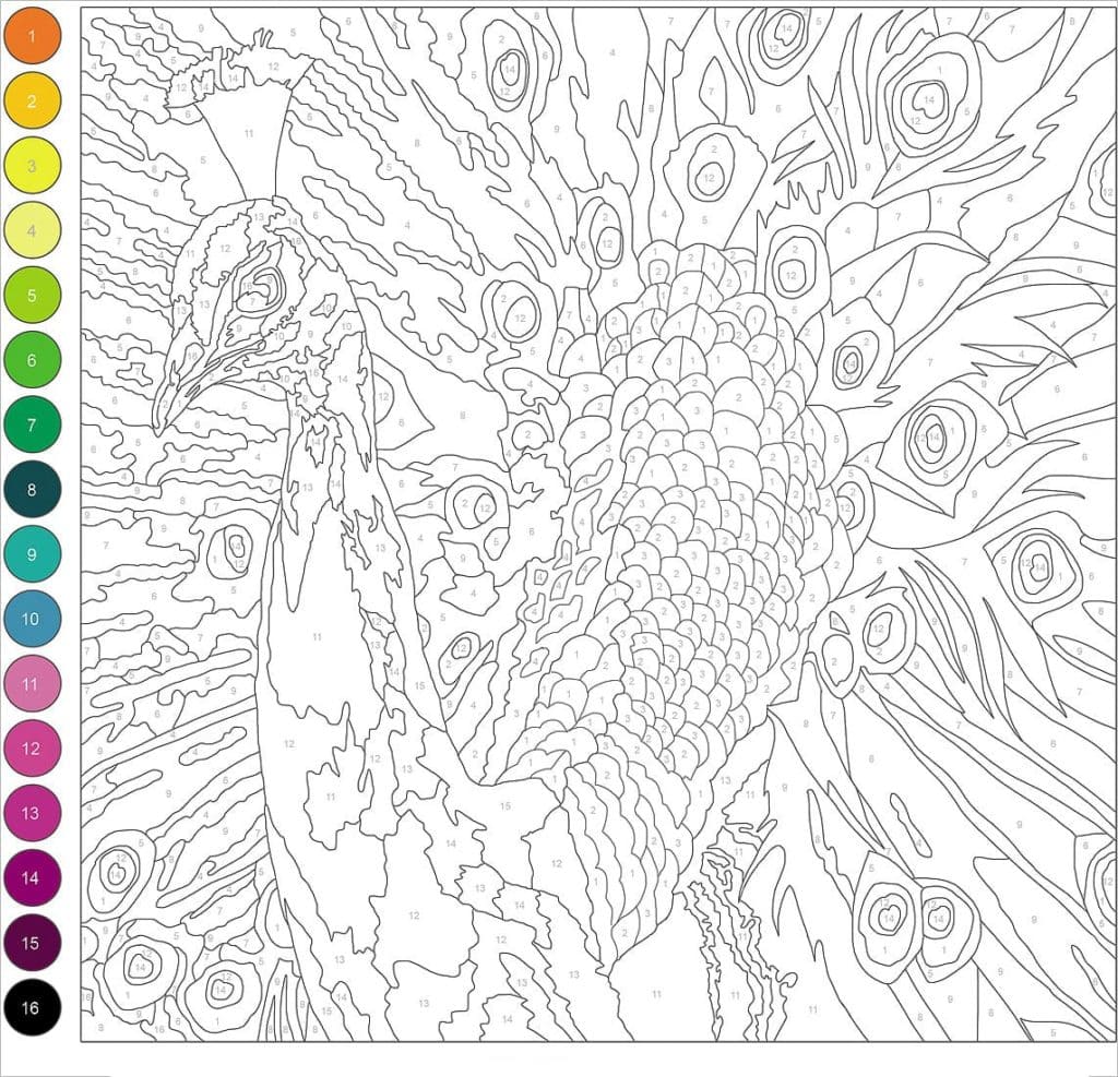Preschool Number Coloring Pages Coloring Page