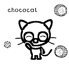 Printable Chococat Funny Coloring Page