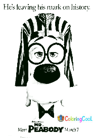 Printable Mr Peabody & Sherman coloring to print For Kids Coloring Page