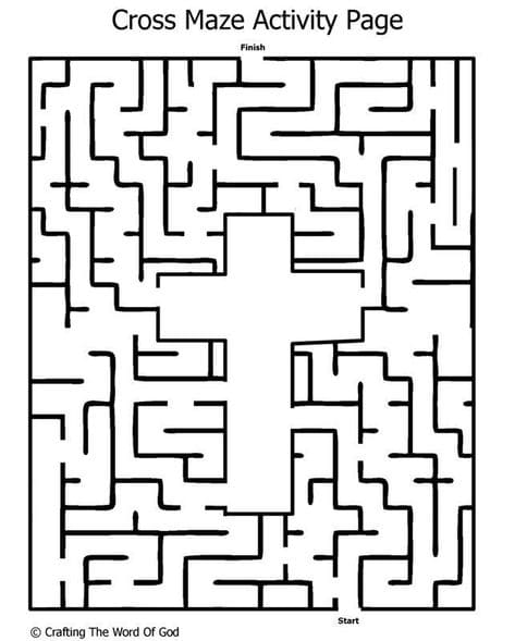 Printables Cross Free Coloring Page