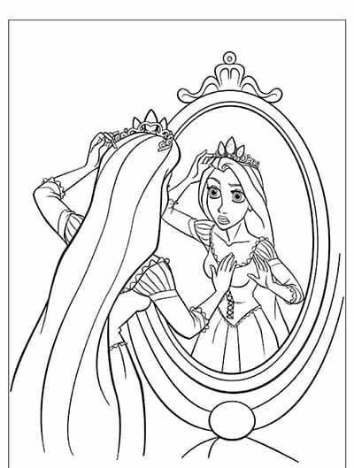 Rapunzel Mirror Tiara