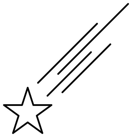Shooting Star Emoji Free