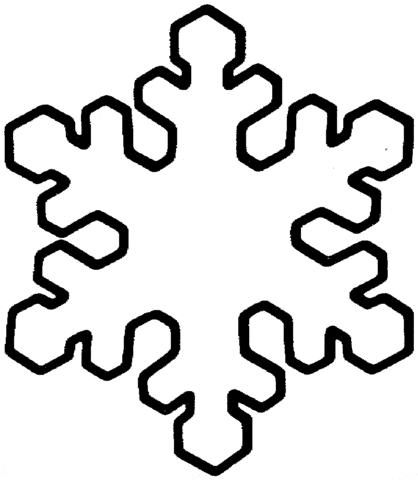 Snowflake to Print