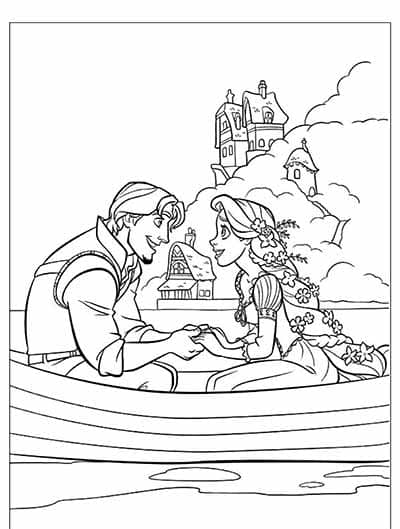 Tangled Coloring Picture
