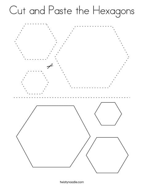 The Hexagons To Print