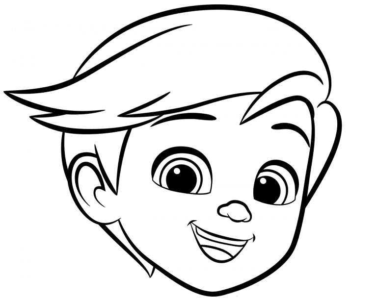 Tim Boss Baby Printable Coloring Page