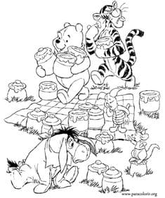 Winnie the Pooh – Winnie the Pooh and Friends at Picnic