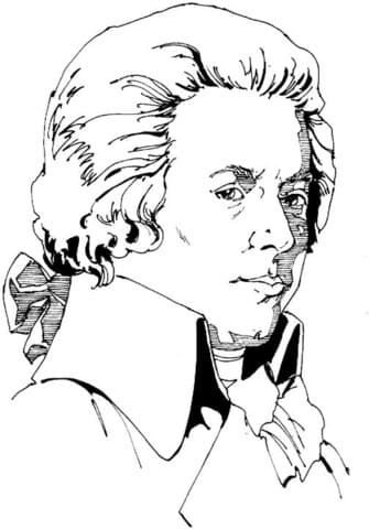 Wolfgang Amadeus Mozart Free Printable
