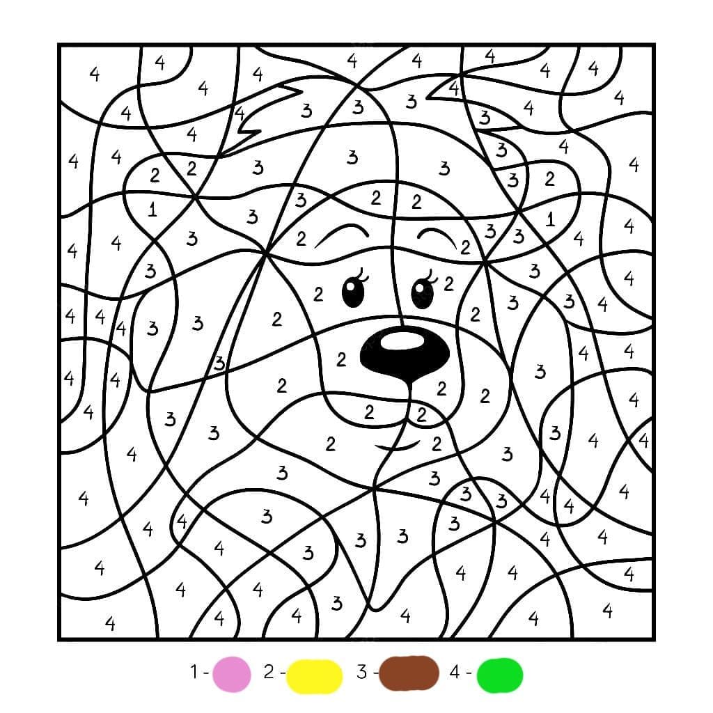 A Lion Coloring Page