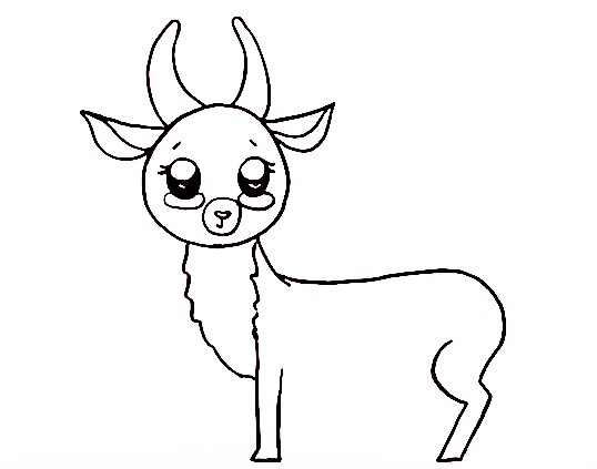 Antelope-Drawing-6