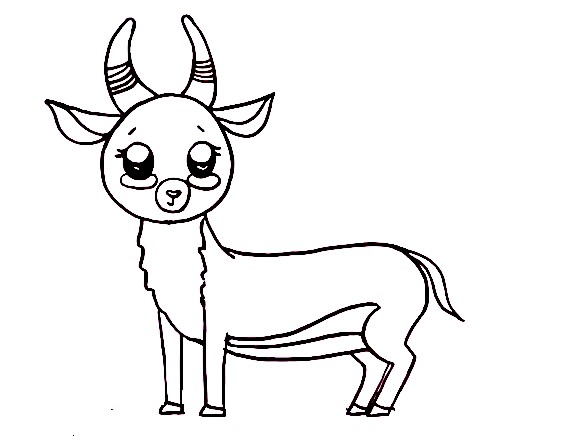 antelope-drawing-8
