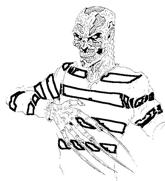 Freddy Free Coloring Page