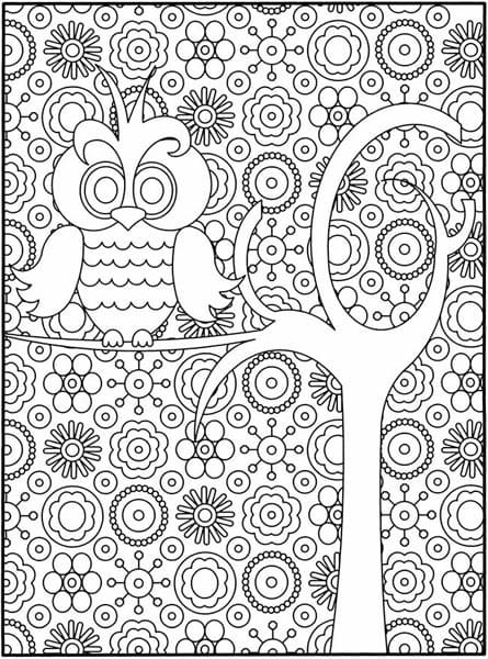 Free printable hard coloring pages for adults