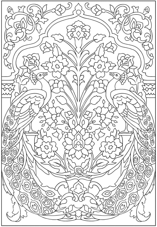 Hard coloring page image