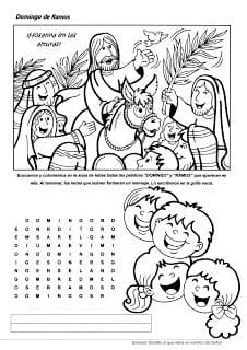 Palm Sunday Picture To Print