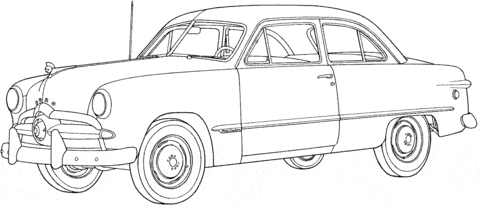 1949 Ford car