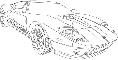 2006 Ford GT Free Printable