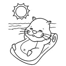 A Best Hamster In The Sun Free Printable Coloring Page