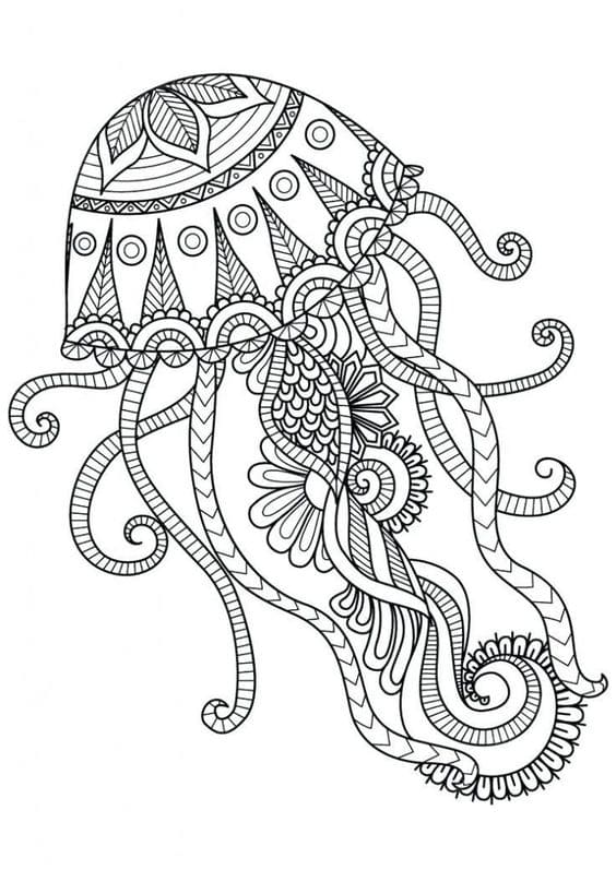 Animal Mandala Coloring Pages To Print Coloring Page