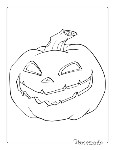 Coloring Pumpkin Coloring Page