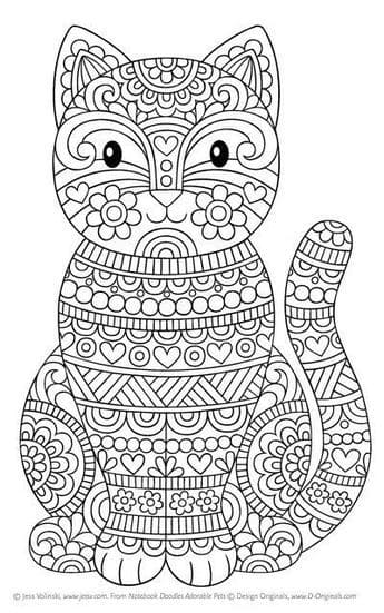 Dog Template Image Free Coloring Page