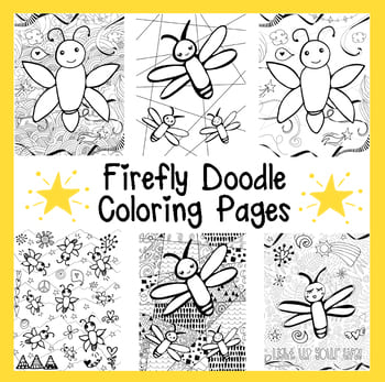 Firefly Free Printable Coloring Page
