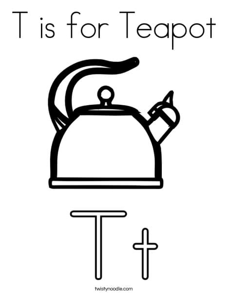 Free Printable Teapot Image