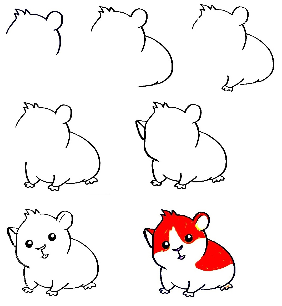 Hamster-Drawing