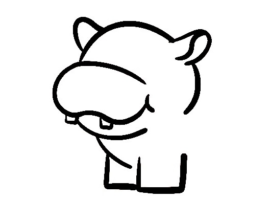 Hippo-Drawing-3
