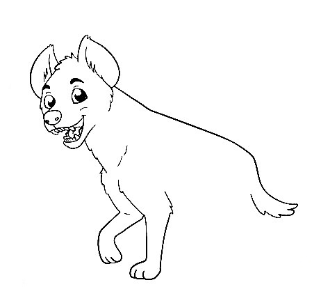 Hyena-Drawing-4