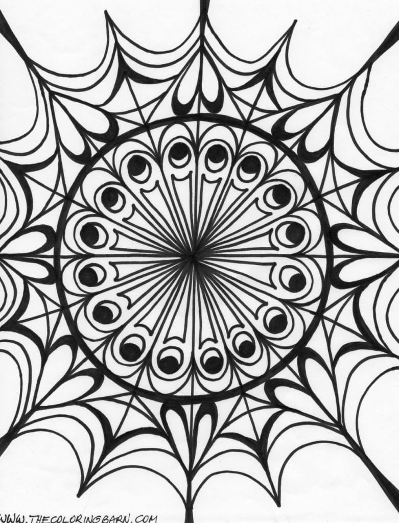 Kaleidoscope 7 Coloring