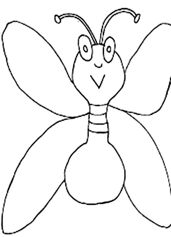 Image Firefly Printable Coloring Page