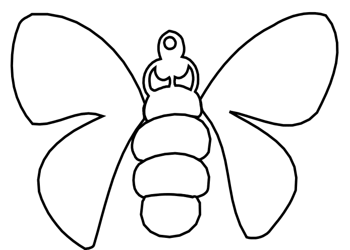 Moth Picturer Free Printable Coloring Page