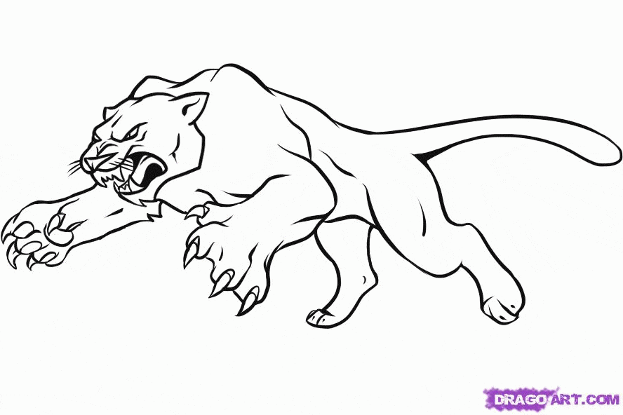 Panther Picture Printable
