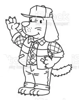 Printable Construction Image Free Coloring Page