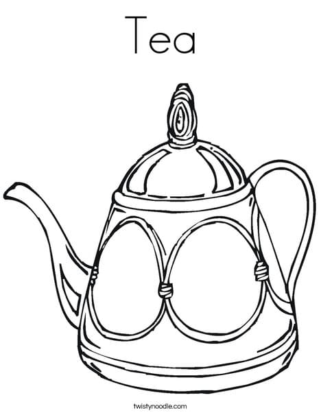 Printable Teapot Pages