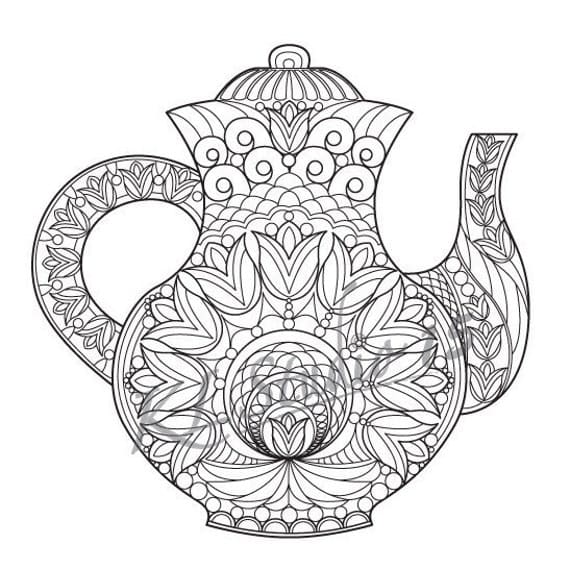 Printable Teapot Pictures For Kids