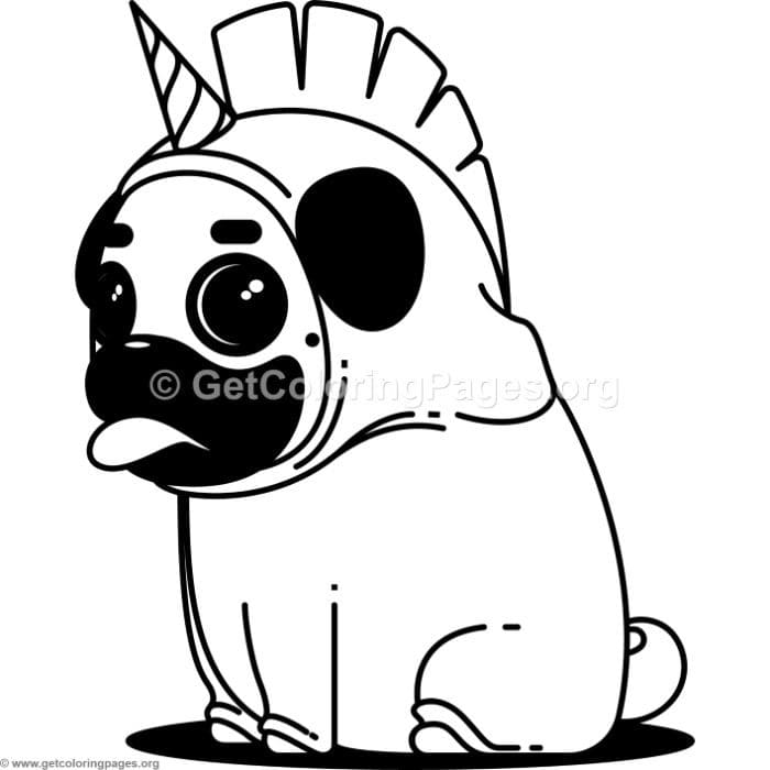 Puppy Cute Free Coloring Page
