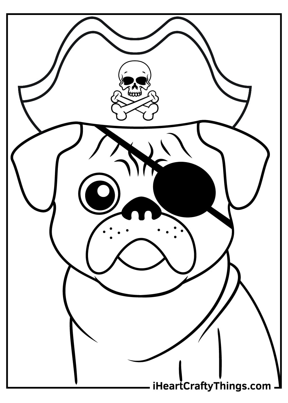 Puppy Cute Coloring Page