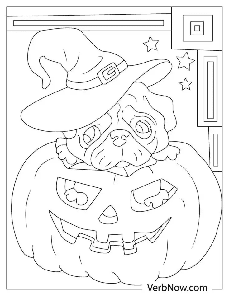 Puppy Dog For Children Coloring Page