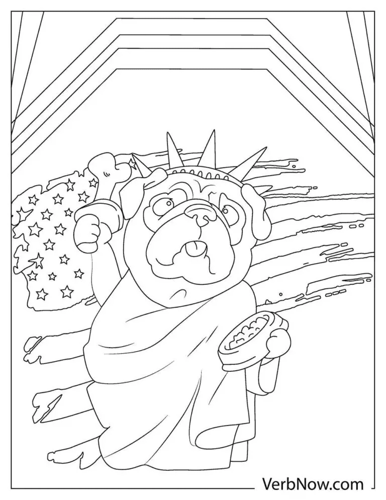 Puppy Dog Image Free Coloring Page