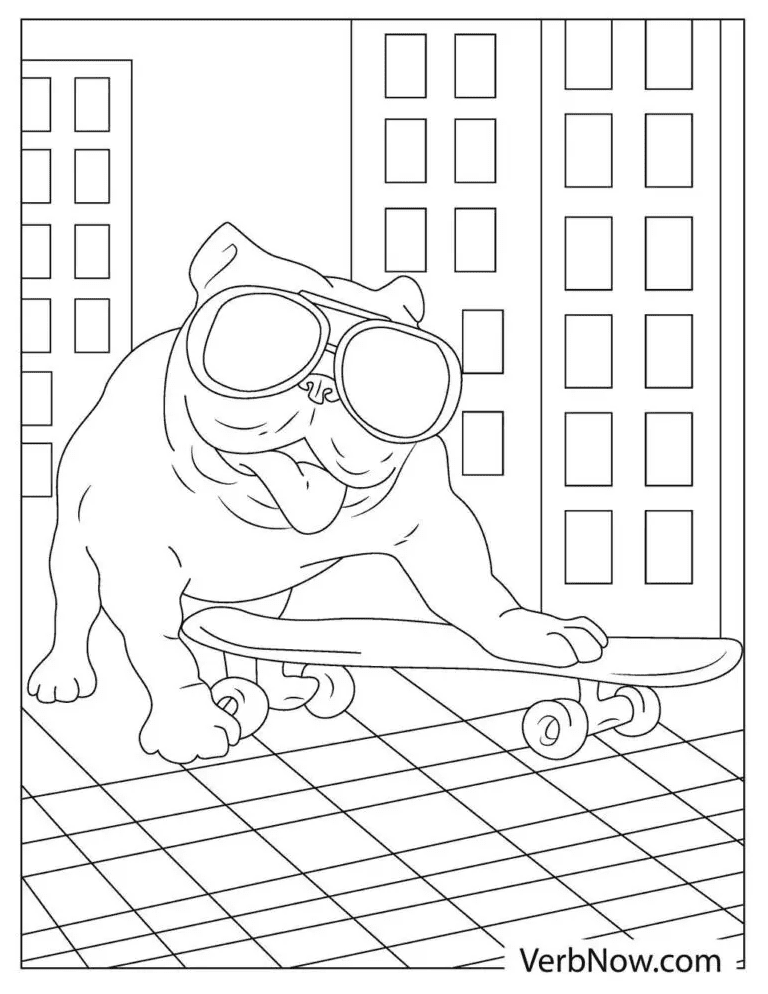 Puppy Dog Picture Coloring Page