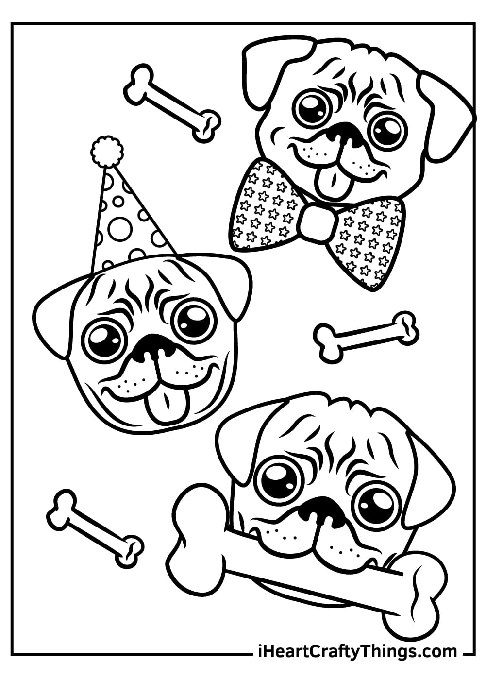 Puppy Image Coloring Page