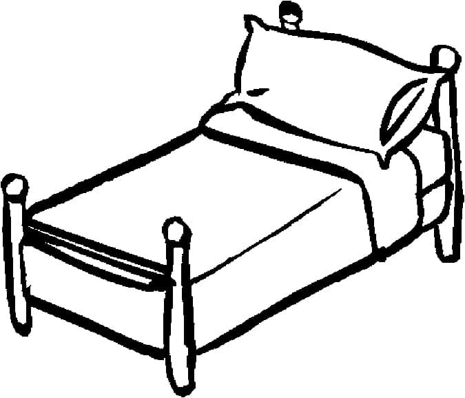 Sleepover Free Image Coloring Page