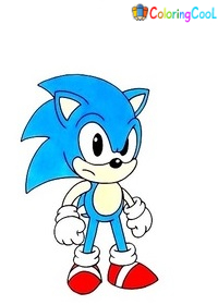 7 Simple Steps To Create Great Sonic Drawing – How To Draw A Sonic Coloring Page