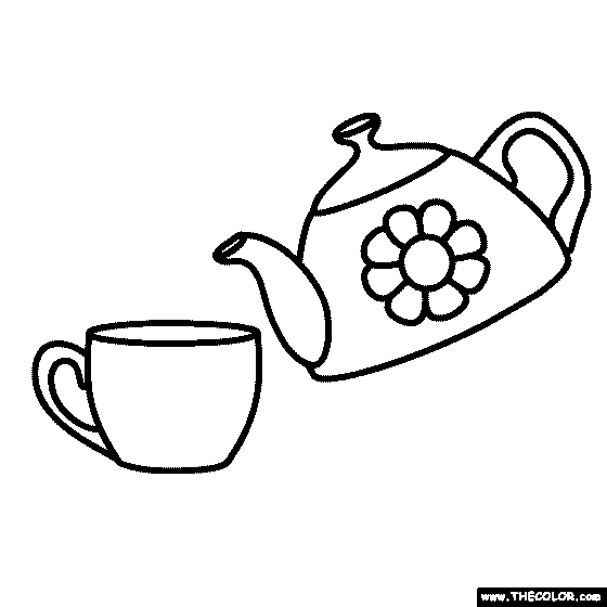 Teapot Picture For Kids