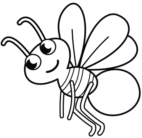 The Firefly Coloring Coloring Page